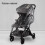 Universal Stroller Rain Cover EVA Clear Baby Pram 5