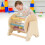 Wooden Rattle Rolling Drum Logic Thinking Hand Eye 11