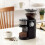 Coffee Automatic Burr Mill Coffee Grinder with 18 Levels Thickness Adjustable Grinders, Black 2