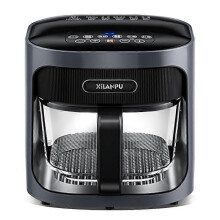 4.5L Air Fryer Without Oil Electric Fryers 1200W Perspective Fritozler Kitchen Ayr Fryers LED Display Temperature Adjustment