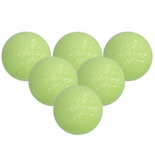 6 Stück Leuchtende Golfbälle, 42,67 mm Fluoreszierendes Nachttraining