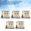 5pcs Micro HDMI to HDMI Adapter for Raspberry Pi 4B High-Definition Converter 4
