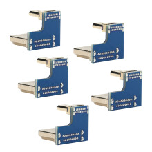 5pcs Micro HDMI to HDMI Adapter for Raspberry Pi 4B High-Definition Converter