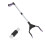 Multifunction Folding Trash Grabber Tool 80cm Aluminum Purple Handle 13