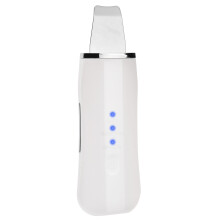 USB Rechargeable Face Skin Scrubber - White, 2W, 650mAh