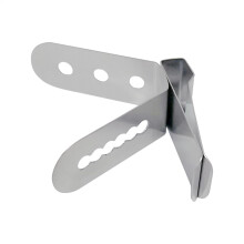 Probe Holder Clips - Stainless Steel Meat Grill Temperature Probe Clips | Food-Grade Thermometer Clips for Kitchen Use