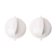 2pcs Microwave Oven Rotary Knob Timer Plastic Control Switch Compatible with Various Models