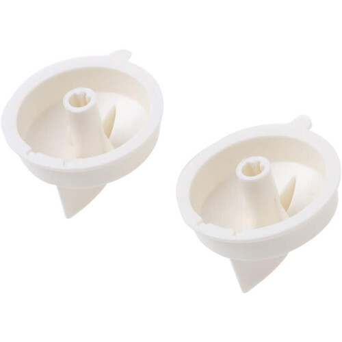 2pcs Microwave Oven Rotary Knob Timer Plastic Control Switch Compatible with Various Models 2