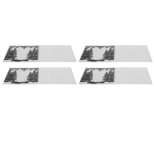 4 Pcs Embossing Folders Raised Relief Design DIY 1