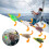 5pcs Topwater Duck Lure 3D Rubber Floating Duck 11