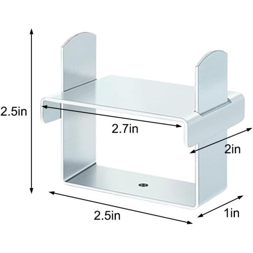 Stainless Steel Leaf Spring Clip Set for Vehicle Stability - Durable Silver Design, Compatible with Various Models 2