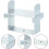 Stainless Steel Leaf Spring Clip Set for Vehicle Stability - Durable Silver Design, Compatible with Various Models 5
