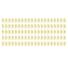 100pcs Shaped Paper Clips Flower Shape Metal