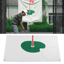 Golf Übung Trefferstoff 1,5x1,5 m Leinwand Indoor Outdoor Zielnetz