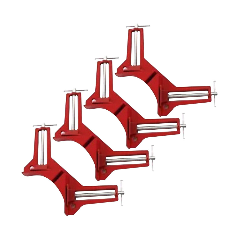 4-Pack Aluminum Alloy Right Angle Clamps, Precision Corner Clamps For Woodworking, Diy Projects, And Framing 6447073329425