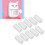 10Pcs Printable Paper Rolls White Printable 11