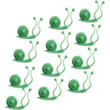20 Pieces Green Plant Fixing Clip Fixie Hook Fixing Garden Support Clip Plant Bending Clip Wire Fixing Hooks Plant Fixing Hook