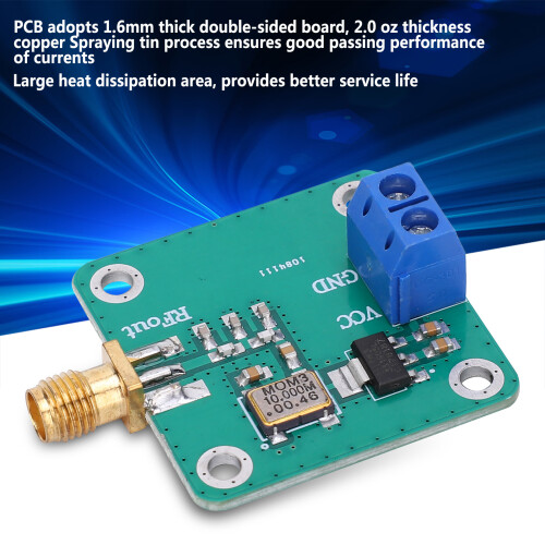 10MHz RF-Signalgenerator PCB-Modul 13dBm 5V Messzubehör 2