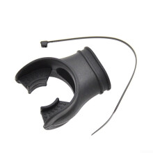 Comfortable Diving Snorkel Mouthpiece Odorless Silicone Dotted Design for Enhanced Comfort and Performance (Model B)