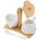 Small Sugar Bowl With Simple Design For Kitchen Decor 1 Set 9
