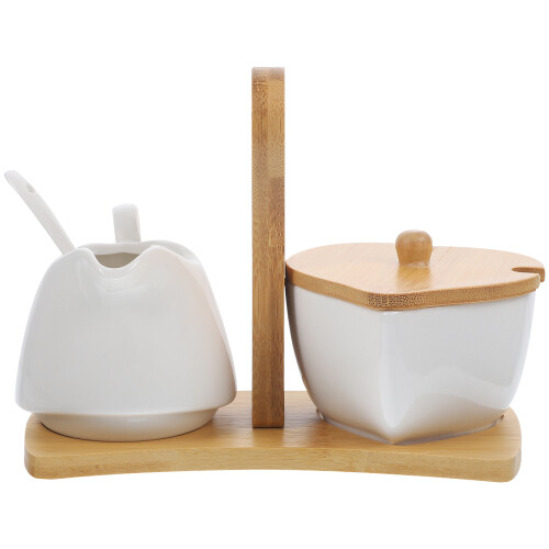 Small Sugar Bowl With Simple Design For Kitchen Decor 1 Set