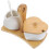Small Sugar Bowl With Simple Design For Kitchen Decor 1 Set 5
