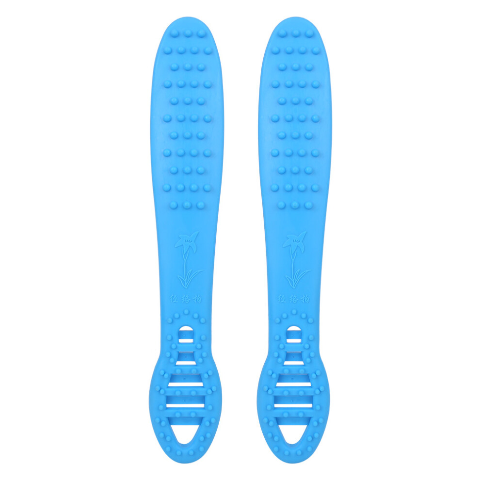 2 Pcs Set Fitness Meridian Pat Rod Massage Hammer