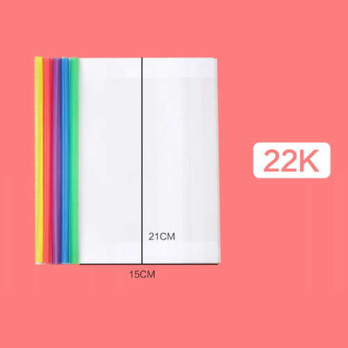Book Cover with Rod Thickened Transparent
