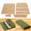 Acrylic Wallet Pattern Stencil Set for DIY Long Wallet Craft 16