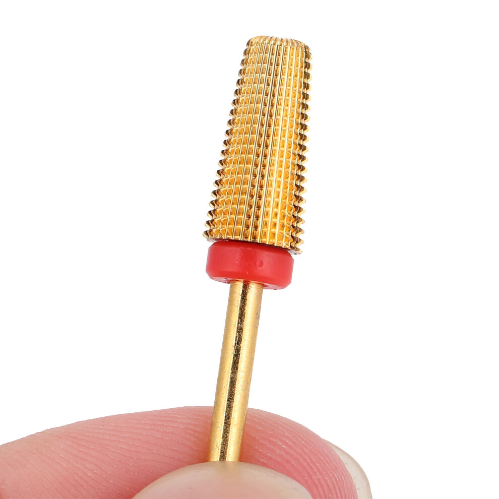 Tungsten.Alloy Nail Drill Bits 5-in-1 2.35mm for Manicures NEW