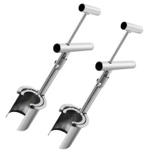 Upgraded Bulb Planter Tool, Plant and Fruit Seedling Transplanter Planting Tool with Long Handle Soil Sampler (2 Pcs)