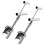 Upgraded Bulb Planter Tool, Plant and Fruit Seedling Transplanter Planting Tool with Long Handle Soil Sampler (2 Pcs) 1