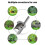 Upgraded Bulb Planter Tool, Plant and Fruit Seedling Transplanter Planting Tool with Long Handle Soil Sampler (2 Pcs) 12