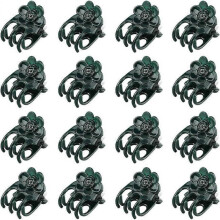 100 Pieces Plant Support Clips,Climbing Plant Clips,Orchideen Clips,Garden Plastic Plant Fixing Clips,for Vegetables,Plants,Flowers-Pink Style