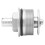 2 Pcs Preload Fork Cap Metal Front Shock Absorber 14