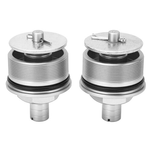 2 Pcs Preload Fork Cap Metal Front Shock Absorber