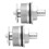 2 Pcs Preload Fork Cap Metal Front Shock Absorber 8