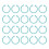 40 Pcs Binder Rings Multifunction Multiple Colors 8