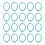 40 Pcs Binder Rings Multifunction Multiple Colors 9