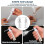 2 Pcs Glitter Duster Sprayer Transparent Craft Glitter -Bottle Empty Multi-Purpose Empty Plastic -Bottle 50ml 5