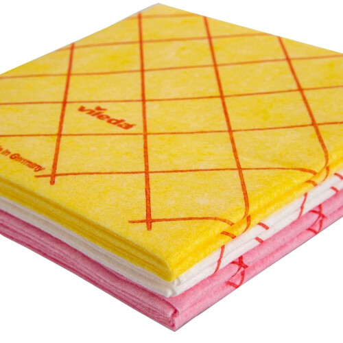 Vileda All Purpose Cloth Suitable Damp Cleaning Doesn't Scratch - 40 cm, 6pcs 1