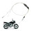 Motorcycle Dual Throttle Cable Better Performance 12