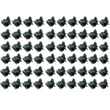 100PCS Orchid Clips Plant Support Clips, Secured Plastic Plant Clip Garden Tomato Plant Support Stems Vine Fixing Clips