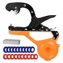 Plant Tying Machine - Plant Tape Tool with Tapes and Staples, Light Weight Plant Vine Tying Tape Machine Tool