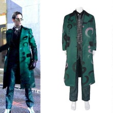 (L-2)Gotham Staffel 5 Riddler Cosplay Mantel Halloween Kostüm