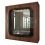 Modern Bedroom Sliding Wardrobe With Mirror Doors & Storage 150cm Walnut 2