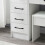 Vanity Dressing Table with 10 LED Lighted Mirror 6 Drawers Vanity Set 8