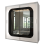 Modern Bedroom Sliding Wardrobe With Mirror Doors & Storage 203cm White-Black 2