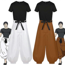 (M-White) Jujutsu Kaisen Fushiguro Toji Cosplay Kostuum Halloween Carnaval Feest Outfits