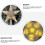 Living And Home Christmas LED Star Tree Topper 5